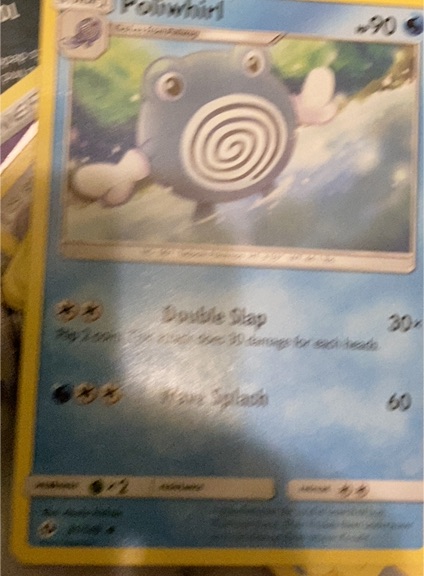 2017 Pokémon Sun & Moon #31 Poliwhirl — front