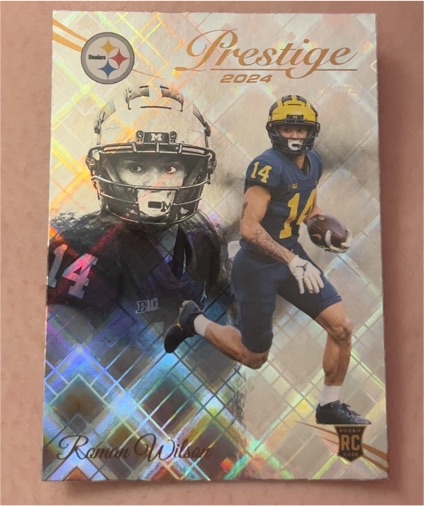 2024 Panini Prestige #366 Roman Wilson — front