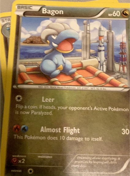 2015 Pokémon XY Roaring Skies #55 Bagon — front