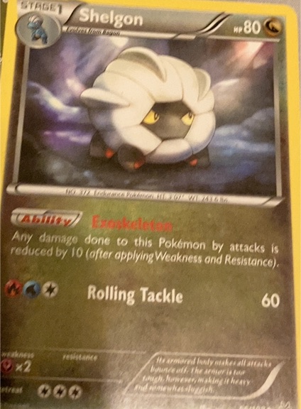 2015 Pokémon XY Roaring Skies #56 Shelgon — front