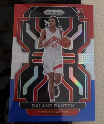 2021-22 Panini Prizm #328 Dalano Banton — front