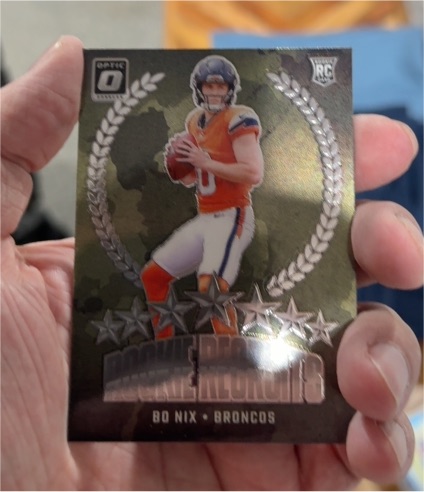 2024 Panini Donruss Optic Rookie Recruits #4 Bo Nix — front