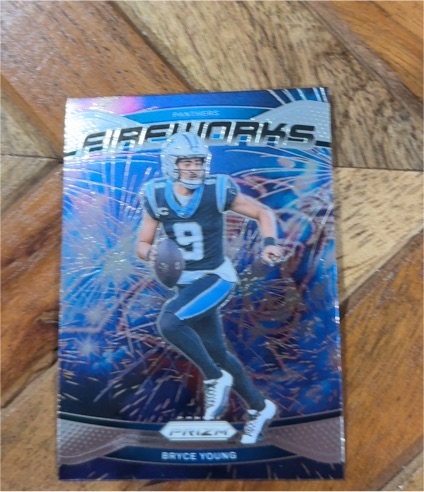 2024 Panini Prizm #14 Bryce Young Fireworks — front