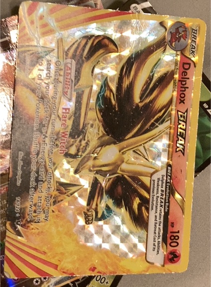 2016 Pokémon XY Fates Collide #14/124 Delphox BREAK — front