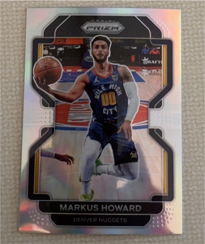 2021-22 Panini Prizm #218 Markus Howard — front