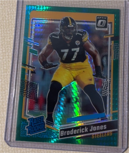 2023 Panini Donruss Optic #285 Broderick Jones — front