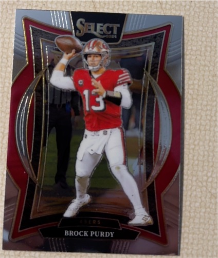 2024 Panini Select #37 Brock Purdy — front