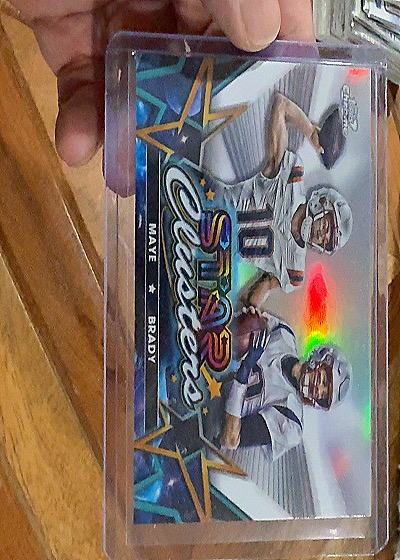 2024 Topps Chrome Cosmic Star Clusters #SCL-11 Tua Tagovailoa/Bryce Young — front