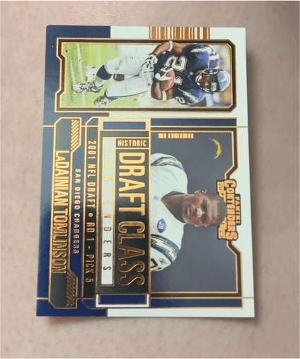 2023 Panini Contenders Historic Draft Class #HDC-LT LaDainian Tomlinson — front