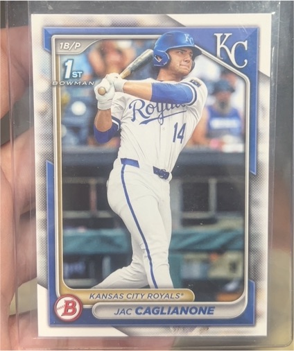 2024 Bowman Draft 1st #BD-8 Jac Caglianone — front