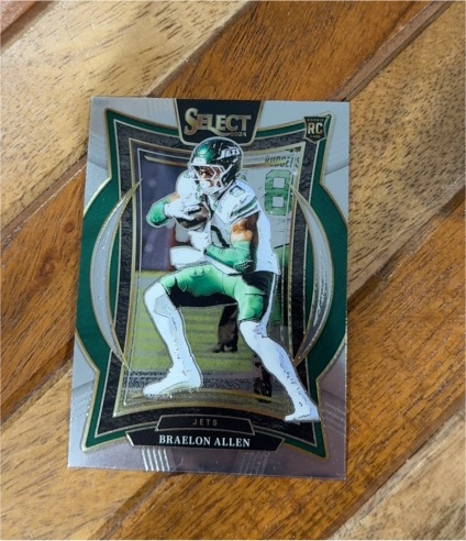 2024 Panini Select Football #10 Braelon Allen — front