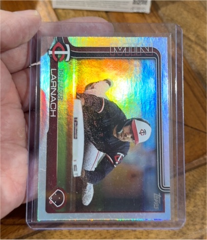 2025 Topps Series 1 #279 Trevor Larnach — front