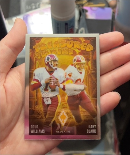 2024 Panini Phoenix #TT-WAS Doug Williams, Gary Clark Treasured Tandems — front