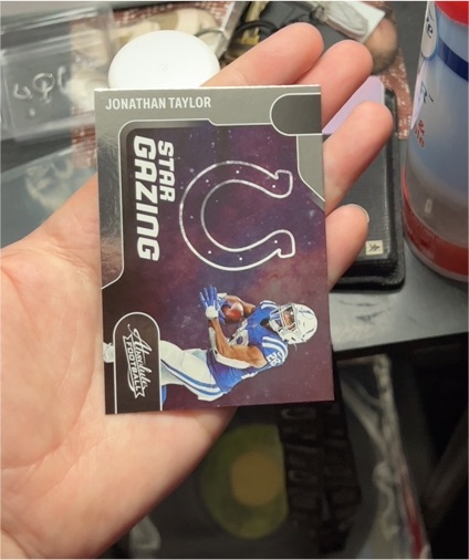 2022 Panini Absolute Star Gazing #SG-11 Jonathan Taylor — front