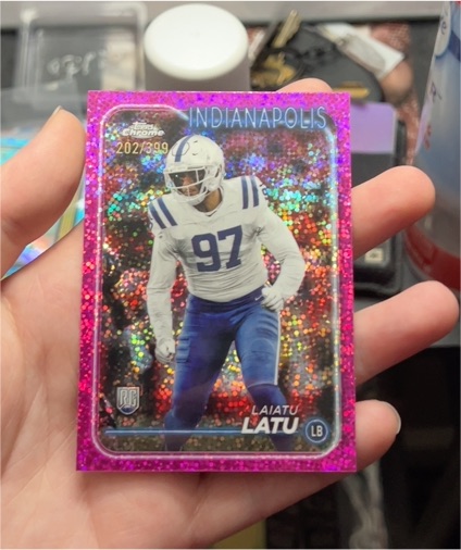 2024 Topps Chrome #247 Laiatu Latu — front