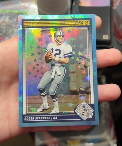2024 Score #296 Roger Staubach — front
