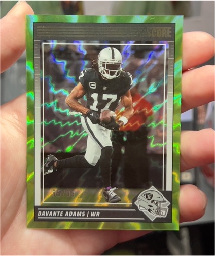 2024 Panini Score #148 Davante Adams — front