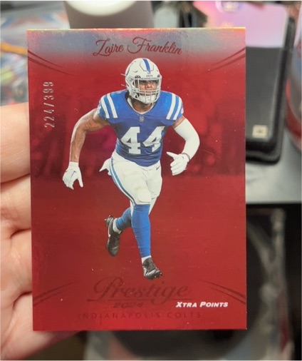 2024 Panini Prestige #131 Zaire Franklin — front