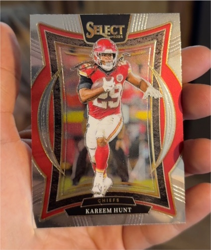 2024 Panini Select #75 Kareem Hunt — front