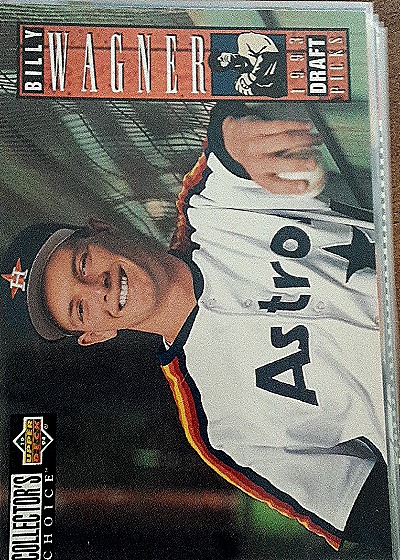 1994 Collector's Choice #29 Billy Wagner Draft Picks Rookie Baseball Card — front