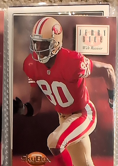 1994 SkyBox Premium #137 Jerry Rice — front