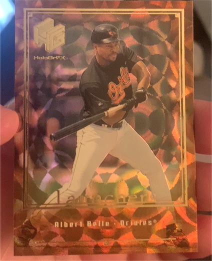 1999 Upper Deck HoloGrFX Launchers #L12 Albert Belle — front