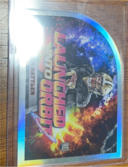 2024 Topps Chrome Cosmic Launched Into Orbit #LIO-9 Spencer Rattler — front