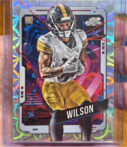 2024 Topps Chrome Cosmic #178 Roman Wilson — front