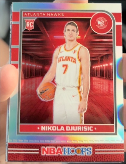 2024-25 Panini NBA Hoops #273 Nikola Djurisic — front