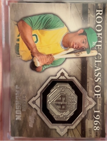 2014 Topps Class Rings Silver #CR-12 Reggie Jackson — front
