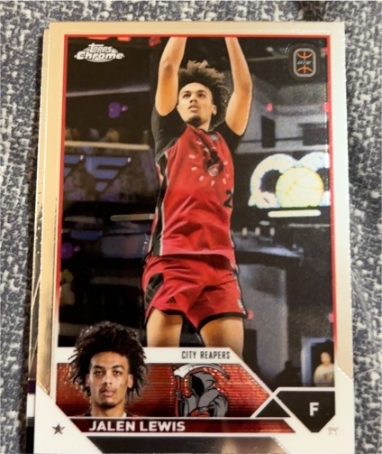 2023-24 Topps Chrome Overtime Elite #39 Jalen Lewis — front