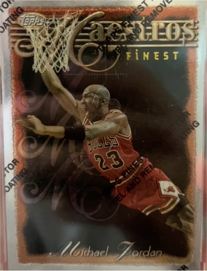 1996-97 Topps Finest Maestros #127 Michael Jordan — front
