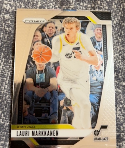 2024-25 Panini Prizm #186 Lauri Markkanen — front