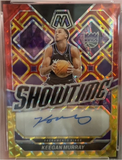 2023-24 Panini Mosaic Showtime #SS-KM Keegan Murray — front