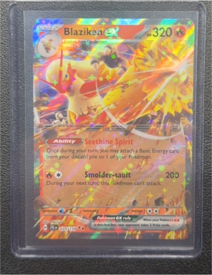 Blaziken ex 024/159 SV09: Journey Together — front