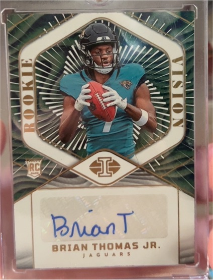 2024 Panini Illusions Rookie Vision #RVS-BTJ Brian Thomas Jr. — front