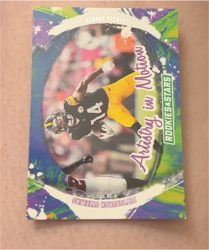 2024 Panini Rookies & Stars Artistry in Motion #AIM-GPS George Pickens — front