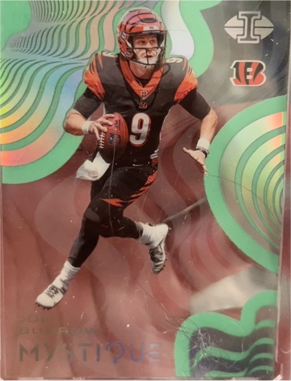 2020 Panini Illusions Mystique #MY1 Joe Burrow — front