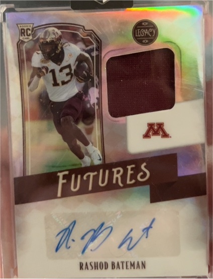 2021 Panini Legacy Futures #Futures Rashod Bateman — front