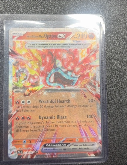 2023 Pokémon TCG Twilight Masquerade #040 Hearthflame Mask Ogerpon ex — front