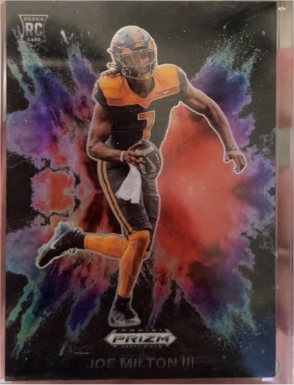 2024 Panini Prizm Draft Picks Joe Milton III — front