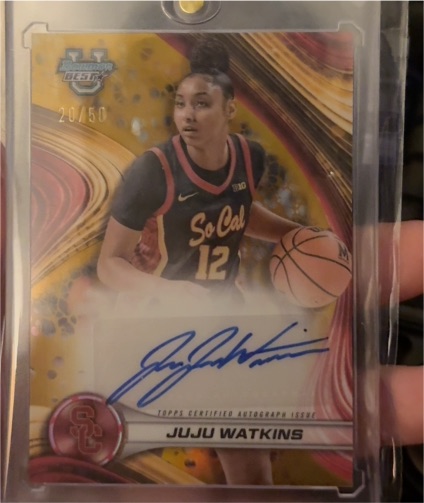 2024-25 Bowman U Best #12 Juju Watkins — front