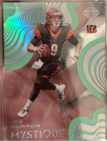 2020 Panini Illusions Mystique #MY9 Joe Burrow — front