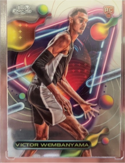2023-24 Topps Cosmic Chrome #151 Victor Wembanyama — front