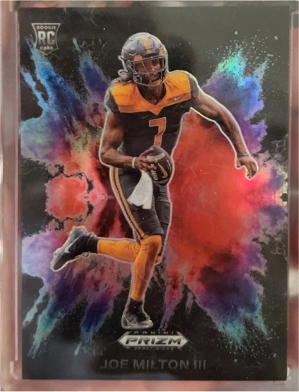 2024 Panini Prizm Draft Picks Joe Milton III — front