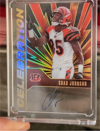2020 Panini Celebration Chad Johnson — front