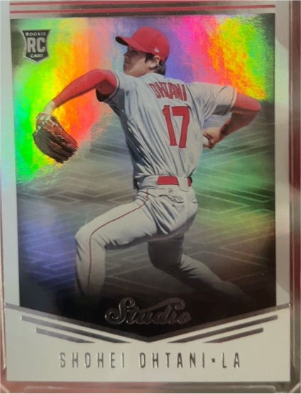 2018 Panini Chronicles Studio #17 Shohei Ohtani — front
