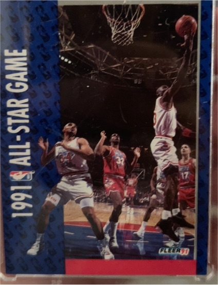 1991 Fleer #238 1991 All-Star Game Michael Jordan Chicago Bulls — front