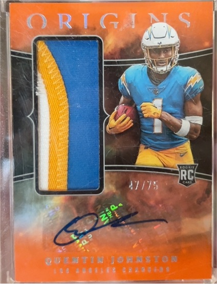 2023 Panini Origins #102 Quentin Johnston — front