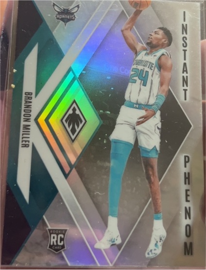 2023-24 Panini Phoenix #24 Brandon Miller Instant Phenom — front